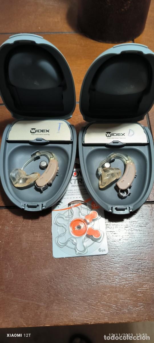 Segunda mano: PAREJA AUDIFONOS BRAV&Iacute;SIMO WIDEX - Foto 1