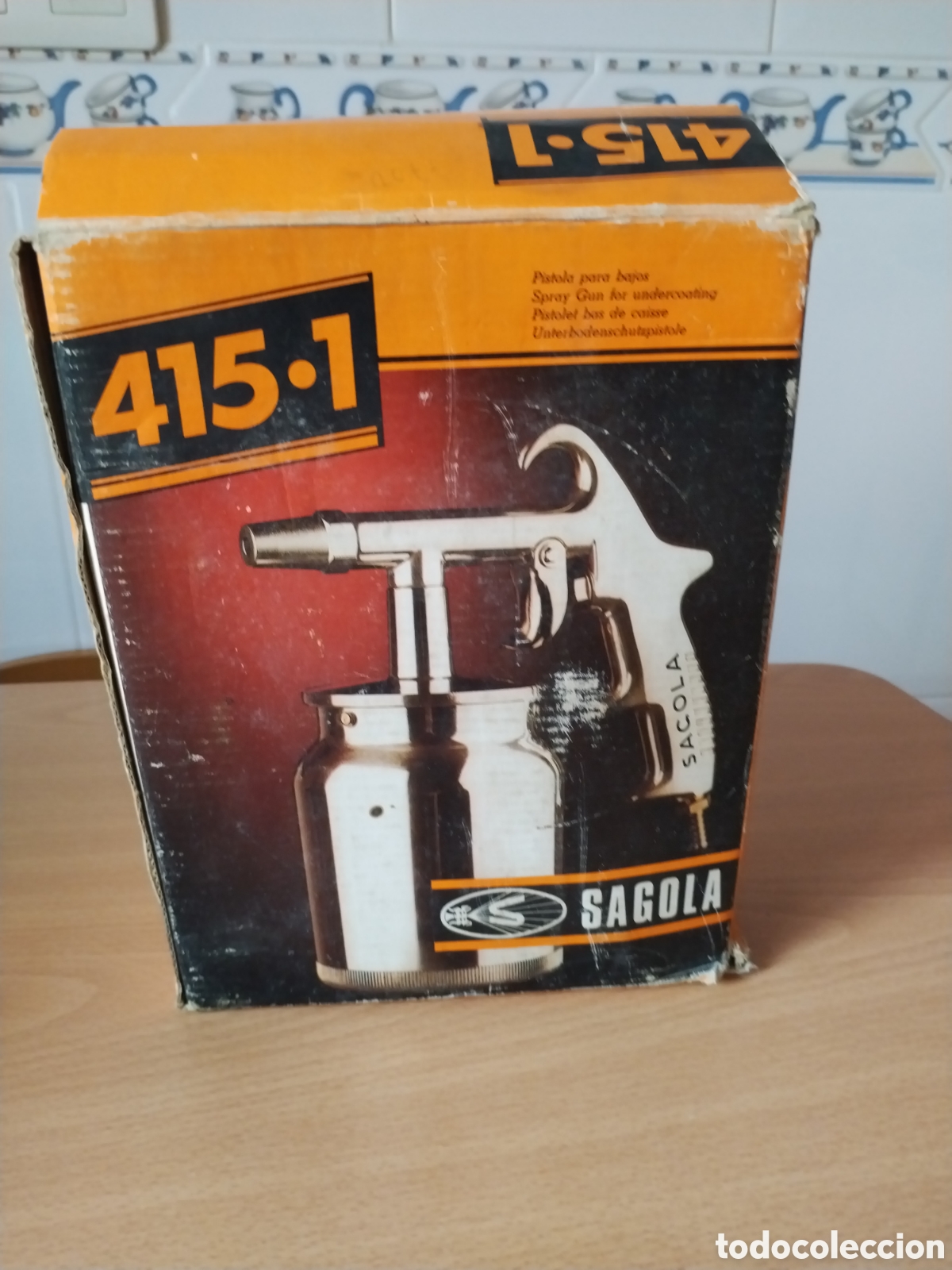 Segunda mano: Pistola de pintar bajos sagola - Foto 5
