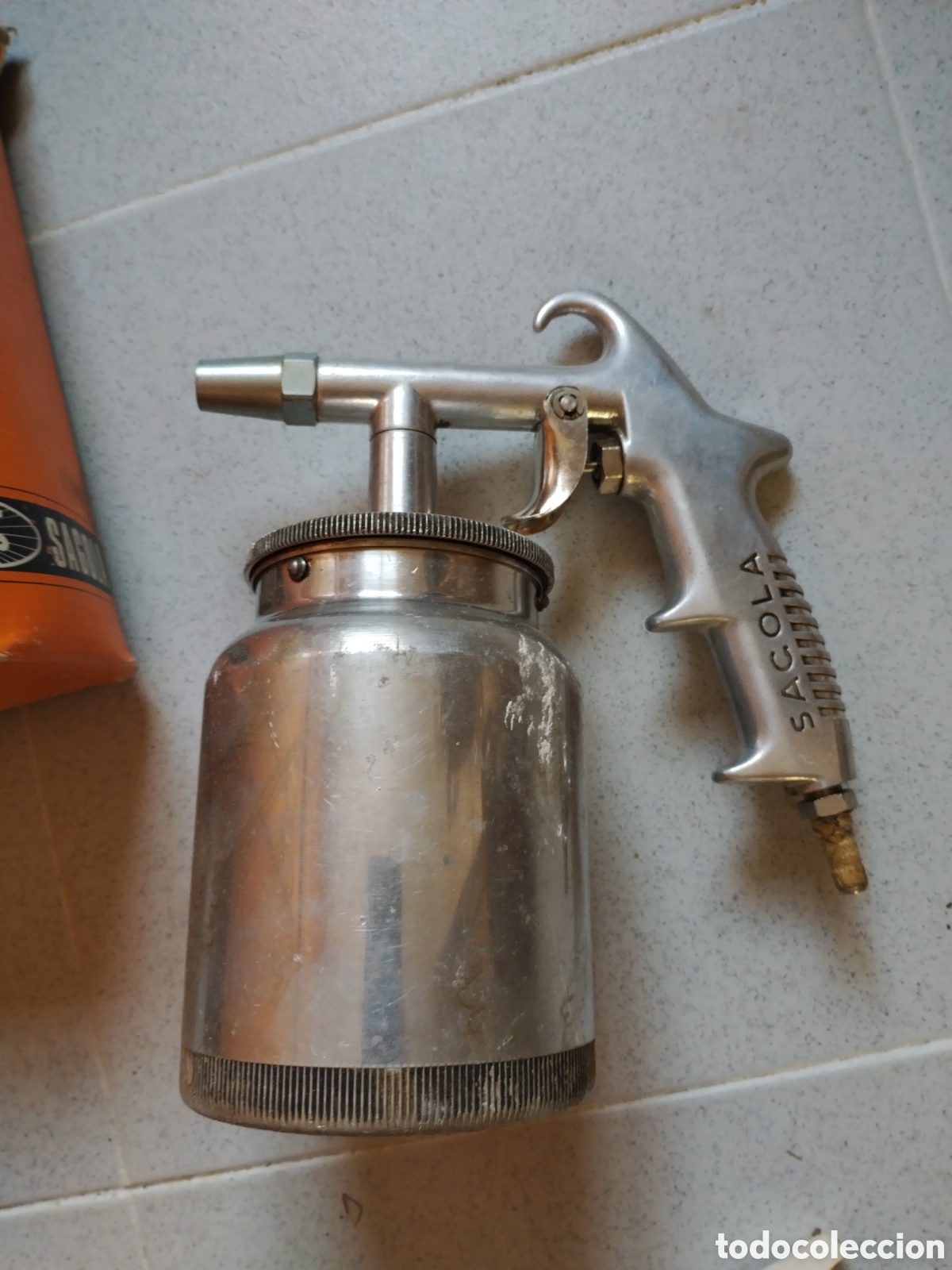Segunda mano: Pistola de pintar bajos sagola - Foto 6