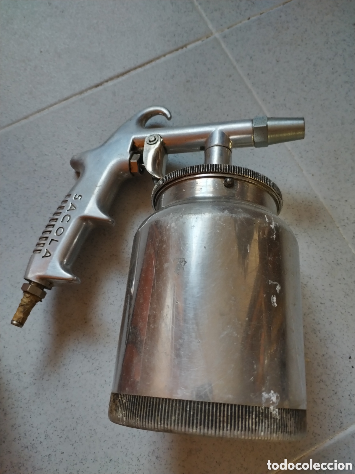 Segunda mano: Pistola de pintar bajos sagola - Foto 7