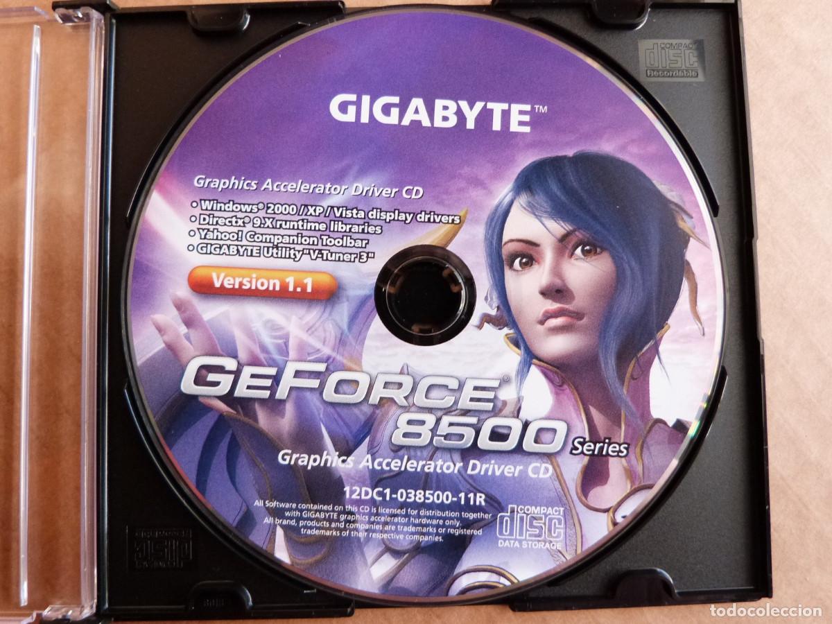 Segunda mano: Nvidia Gigabyte Geforce 8500 Series Manual de instrucciones y CD de drivers - Foto 2