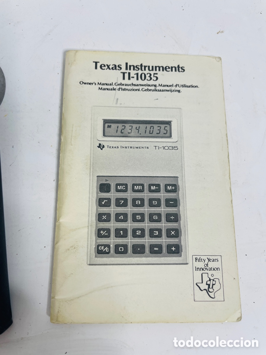Segunda mano: Texas Instruments TI-1035 - Foto 4