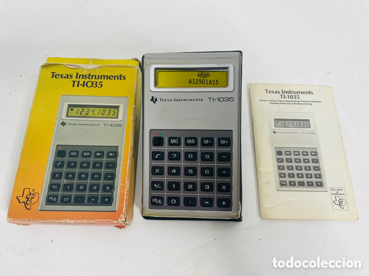 Segunda mano: Texas Instruments TI-1035 - Foto 1