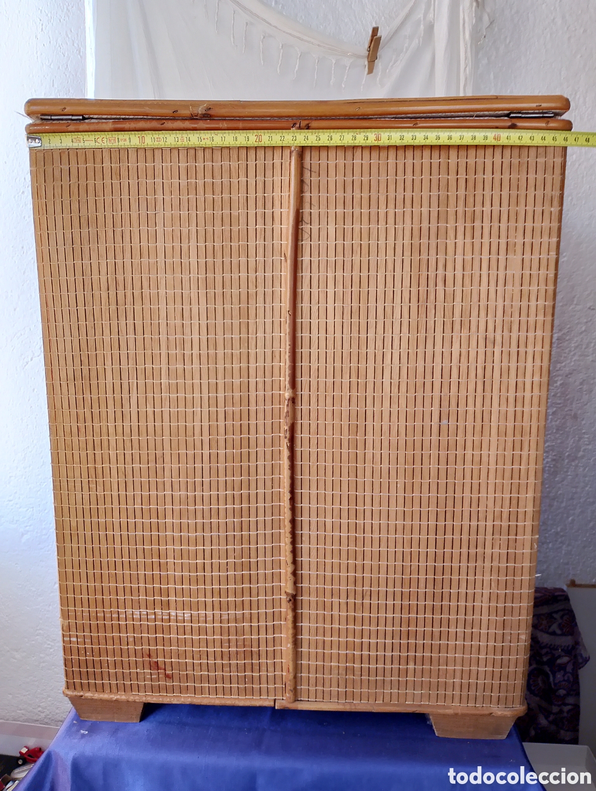 Second-Hand: Mueble contenedor de ca&ntilde;a o bamb&uacute;.