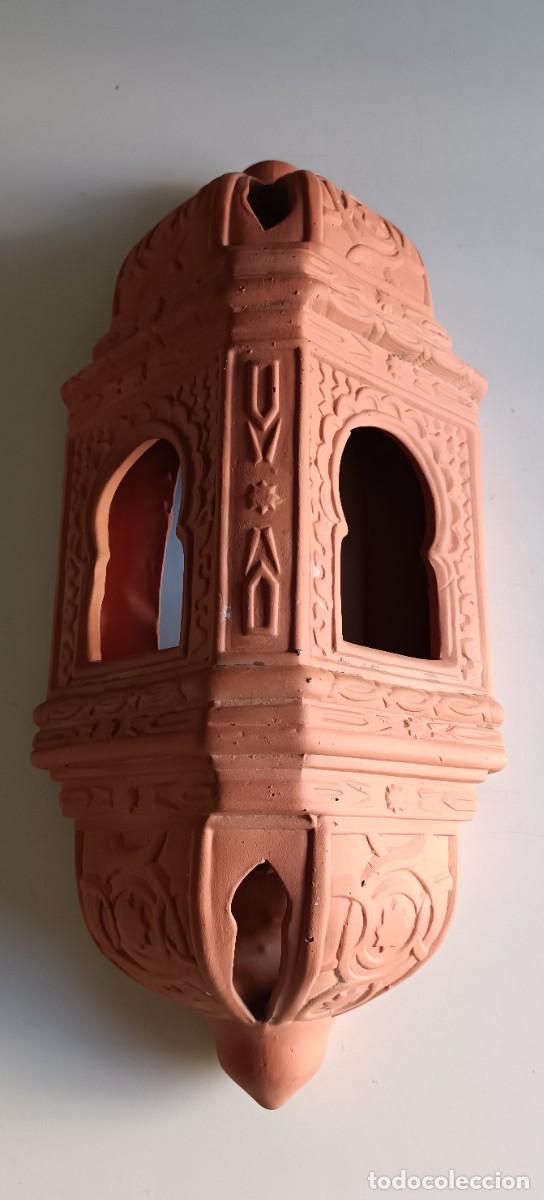 Segunda mano: APLIQUE DE CER&Aacute;MICA, TERRACOTA. DE 41 cm. - Foto 1
