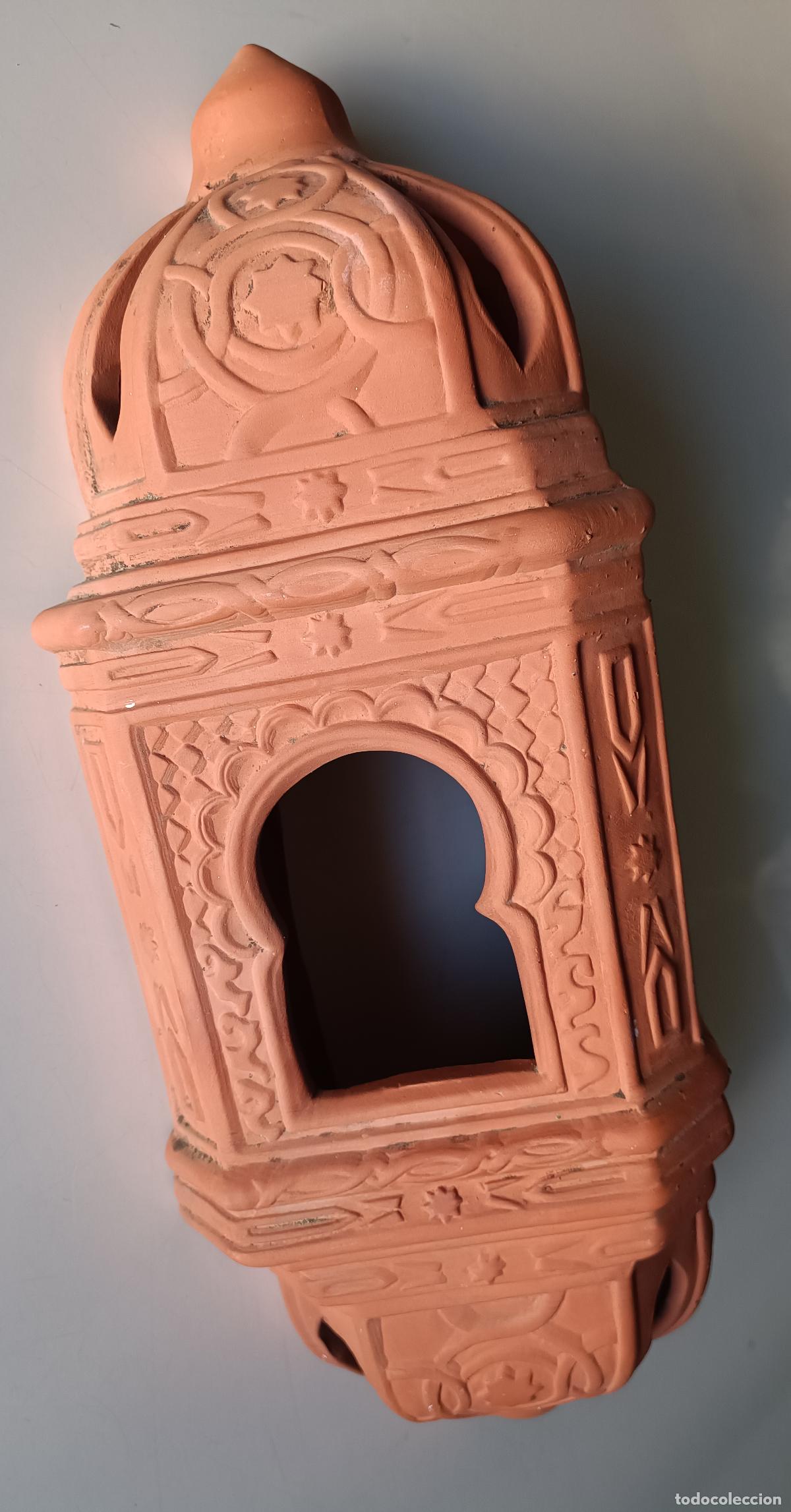Segunda mano: APLIQUE DE CER&Aacute;MICA, TERRACOTA. DE 41 cm. - Foto 4