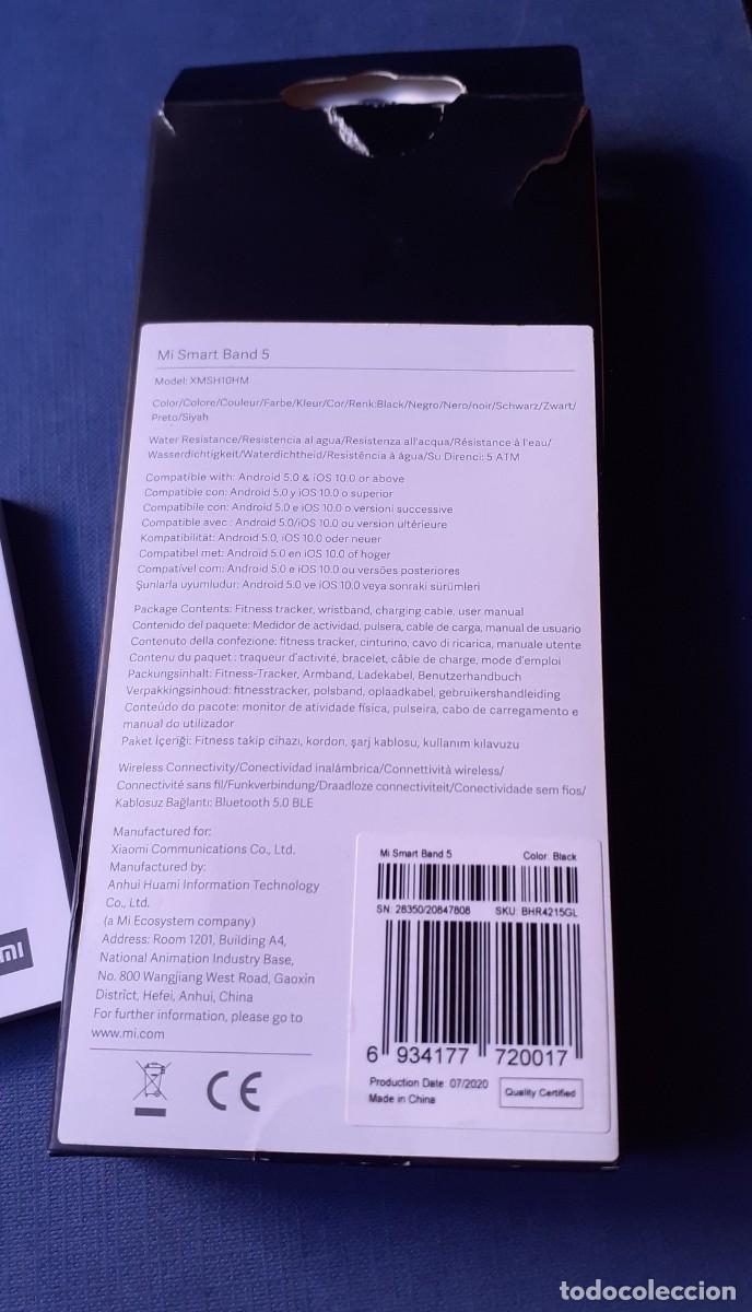 Segunda mano: CAJA VACIA Xiaomi Mi Band 5 - Foto 3