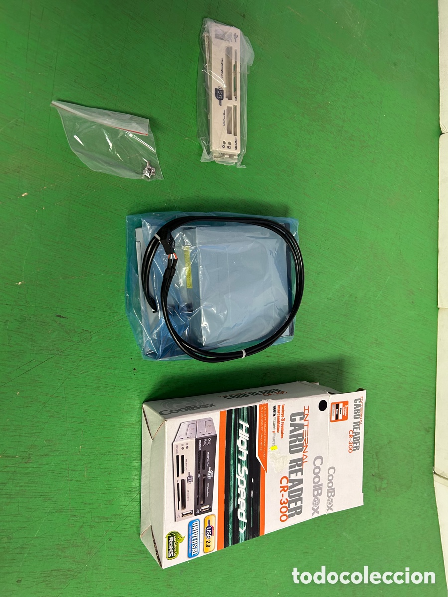 Segunda mano: LECTOR DE TARJETAS INTERNO M&Aacute;S USB COOLBOX NUEVO - Foto 5