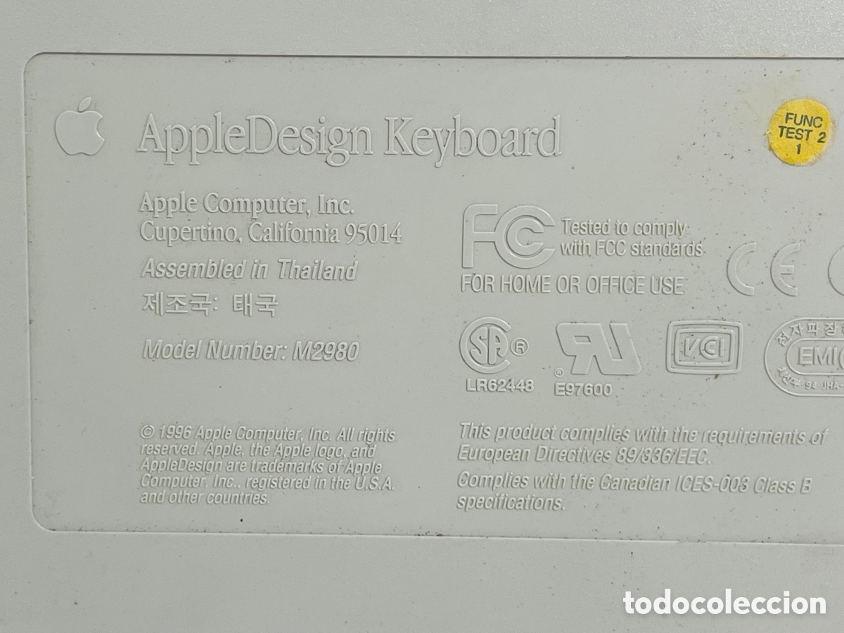 Segunda mano: Apple Keyboard M2980 - Foto 10