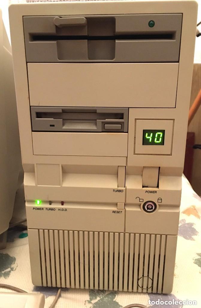 D'Occasion: ORDENADOR Y ACCESORIOS DE CALIDAD 1993 FUNCIONANDO, MONITOR RELISYS, DOS DISQUETERAS REF.24.ESP