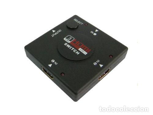 multipuerto hdmi switch 3 puertos 1080p ladron - Buy Second-hand electronic  articles on todocoleccion