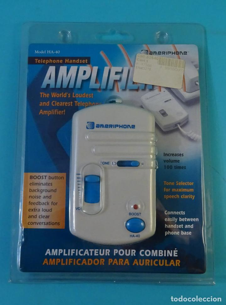 Segunda mano: AMPLIFICADOR DE TEL&Eacute;FONO AMERIPHONE HA-40 - Foto 1