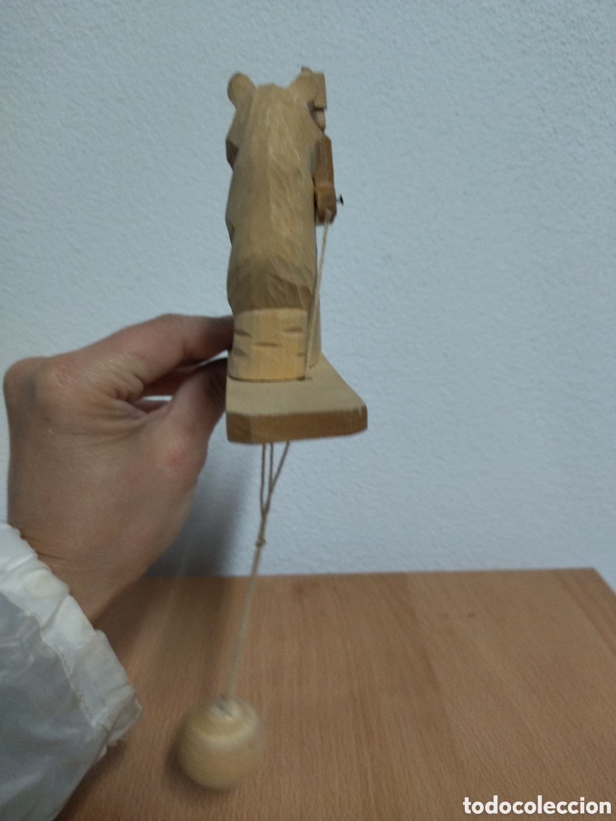 Segunda mano: juguete madera ruso tallado a mano - Foto 4