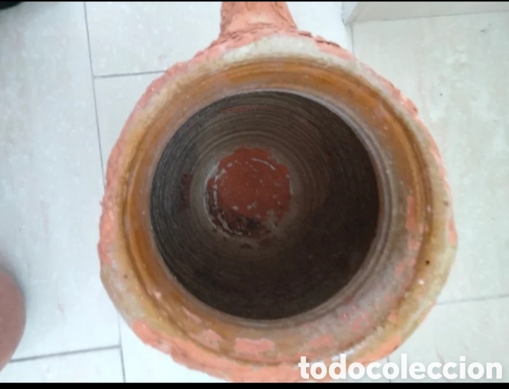 Segunda mano: Jarra de barro antigua - Foto 3