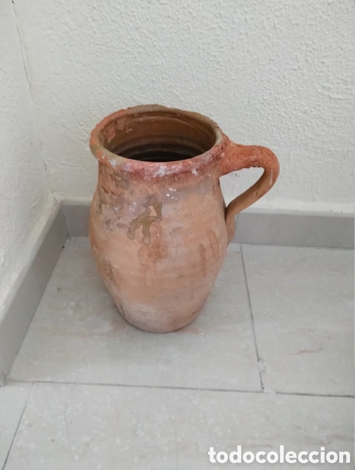 Segunda mano: Jarra de barro antigua - Foto 1
