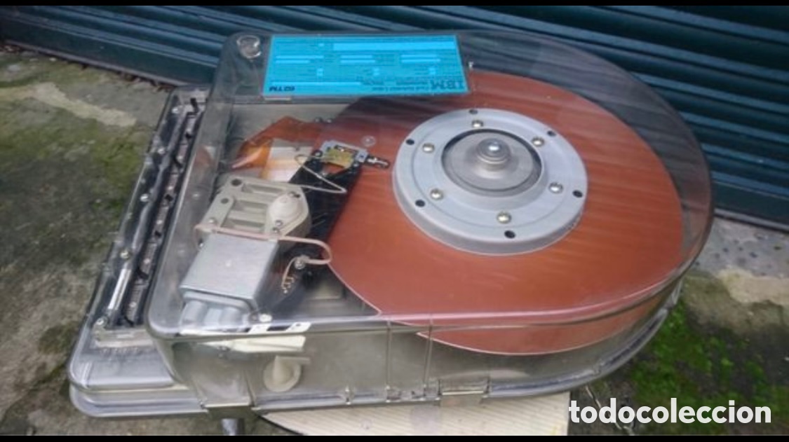 Segunda mano: ANTIGUO DISCO DURO IBM - Foto 2