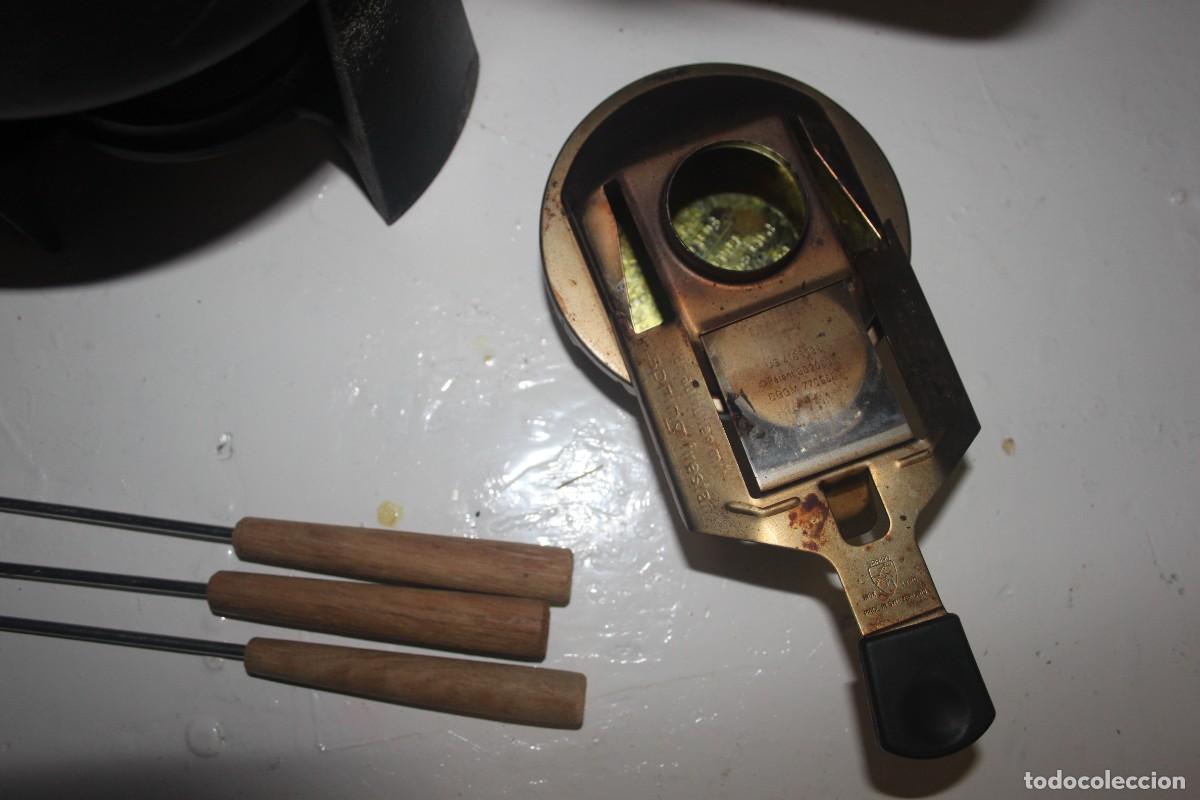 Segunda mano: FONDUE COMPLETA EN HIERRO FUNDIDO - Foto 8