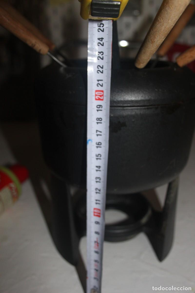 Segunda mano: FONDUE COMPLETA EN HIERRO FUNDIDO - Foto 14