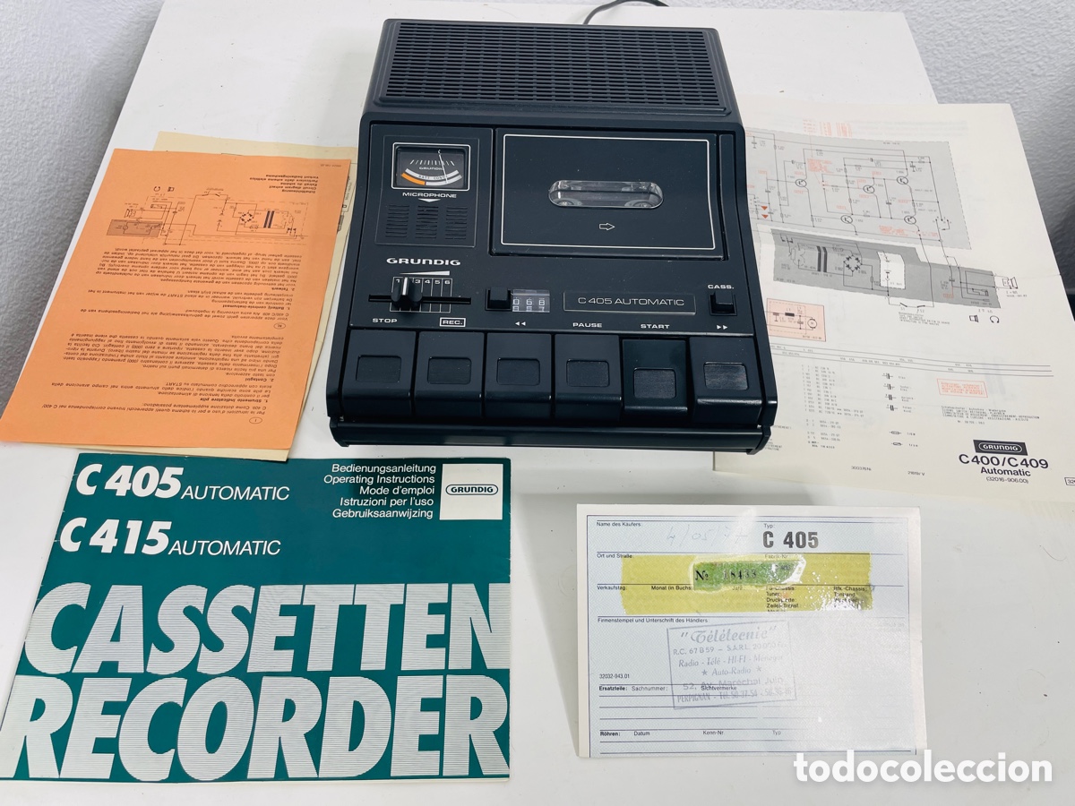Segunda mano: Grundig C 405 Cassette 1977 - Foto 8