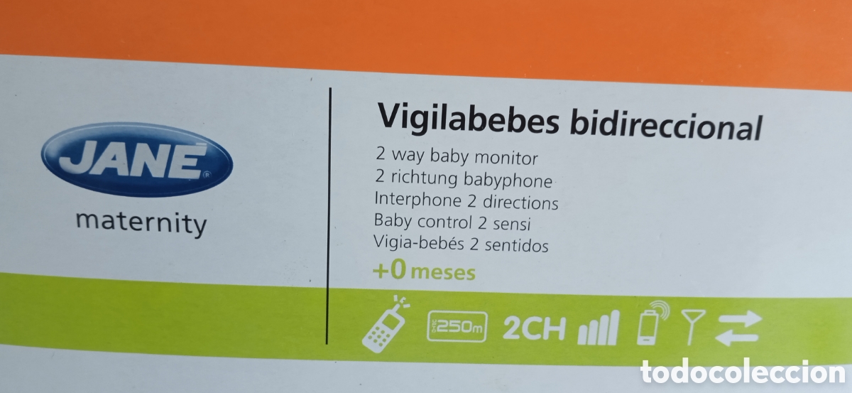 Segunda mano: Aparatos vigilabebes bidireccional de JANE, funciona perfectamente. - Foto 2