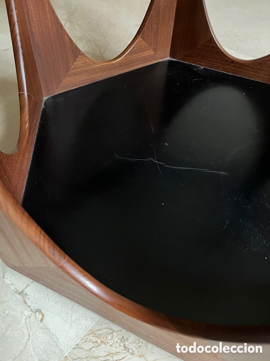Segunda mano: Mesa hexagonal de teca dise&ntilde;o de V&iacute;ctor Wilkins - Foto 4