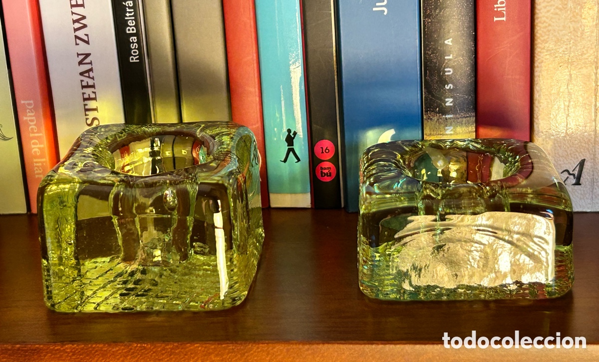 Segunda mano: PAREJA DE PORTA VELAS. PORTAVELAS - Foto 3