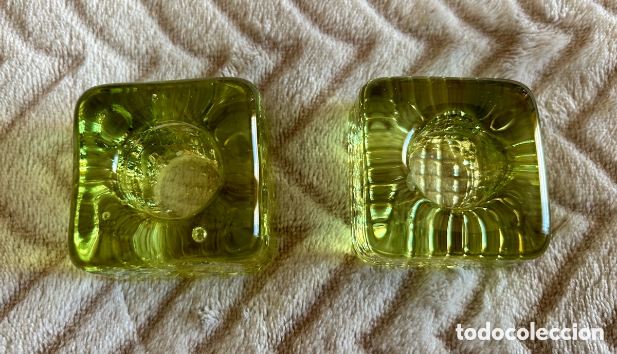 Segunda mano: PAREJA DE PORTA VELAS. PORTAVELAS - Foto 5