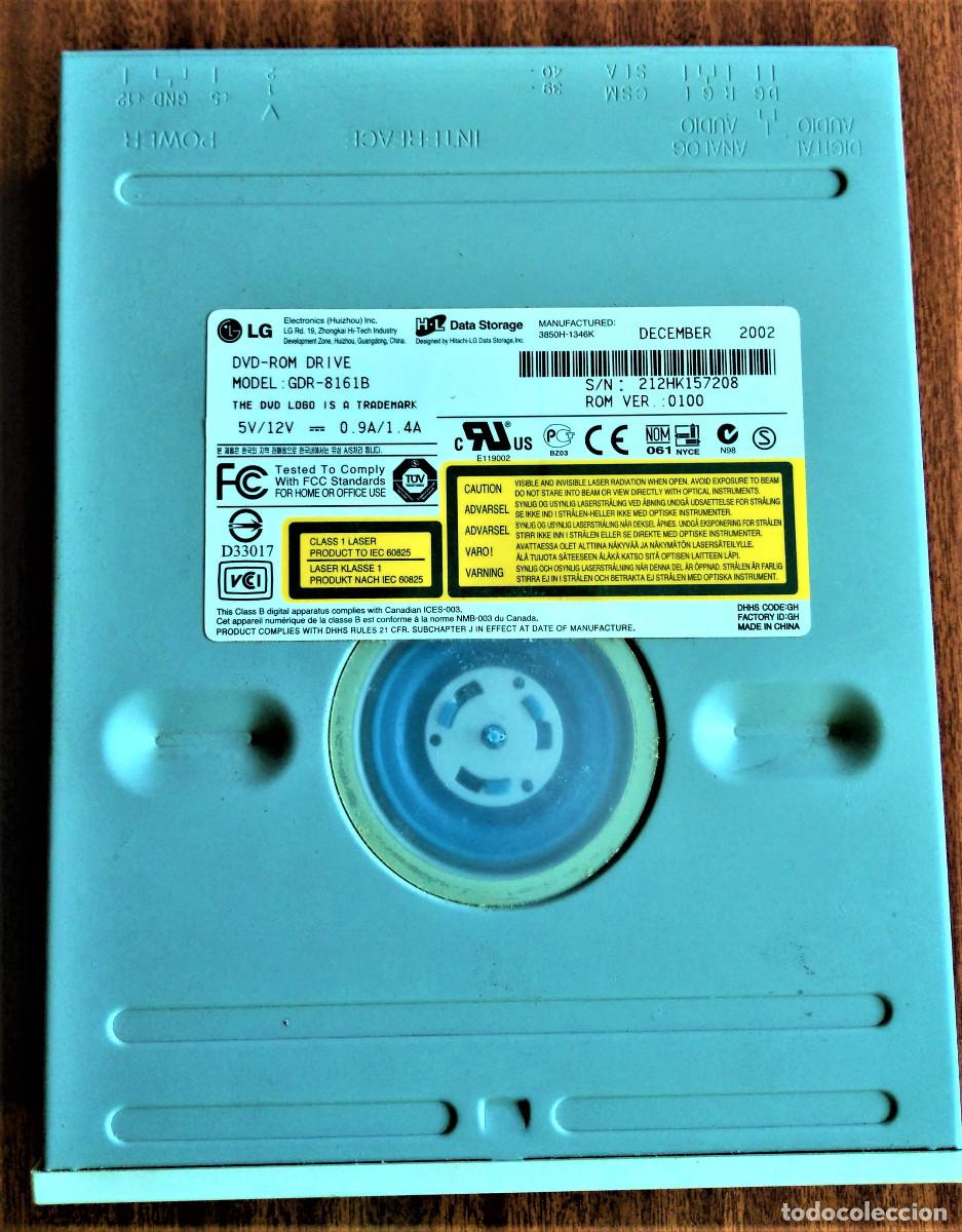 Segunda mano: LECTOR DE DVD MARCA LG - MODELO: GDR-8161B. - Foto 2