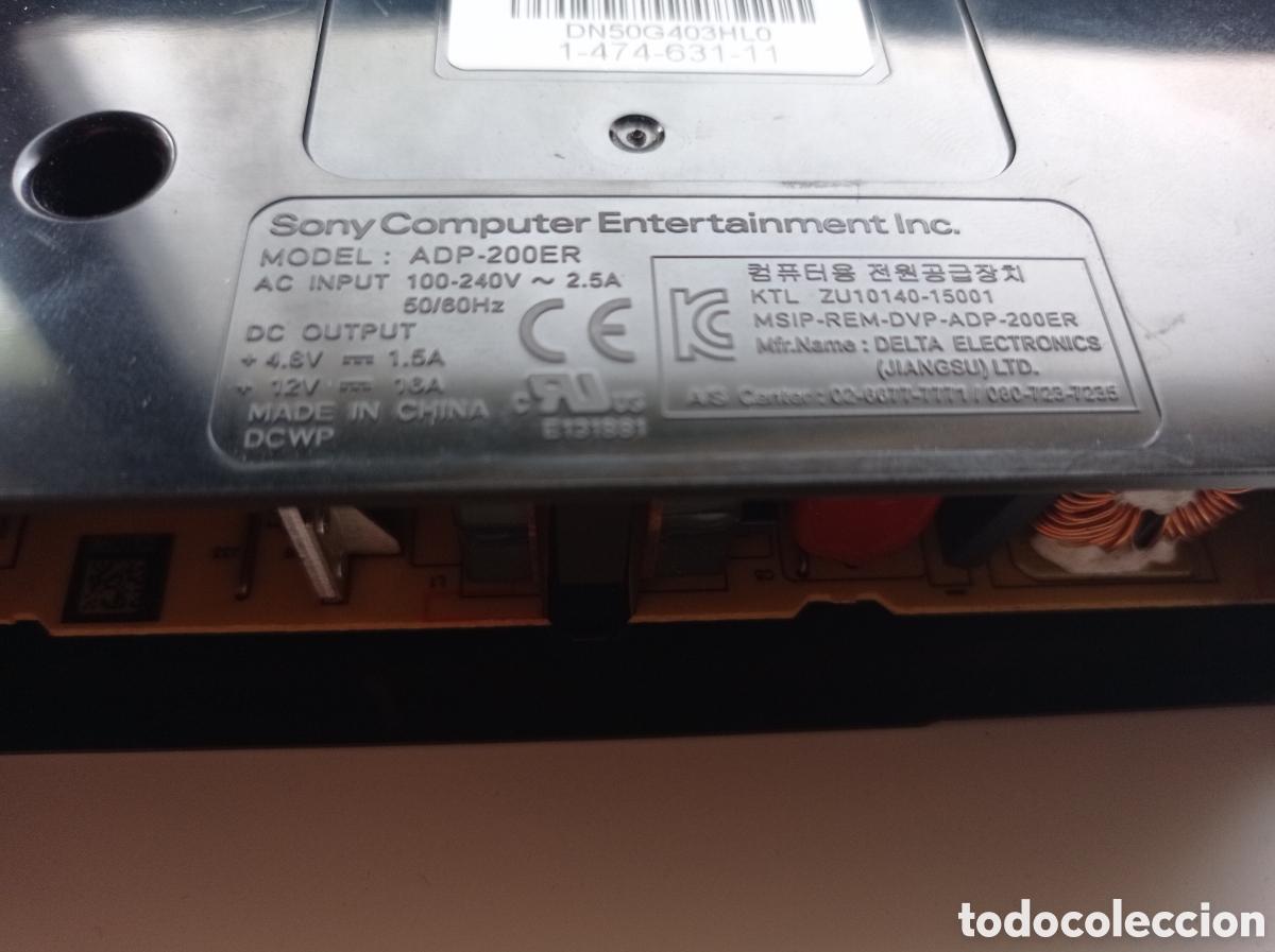 Segunda mano: FUENTE ALIMENTACION PLAYSTATION PS4 **NO FUNCIONA** - Foto 2