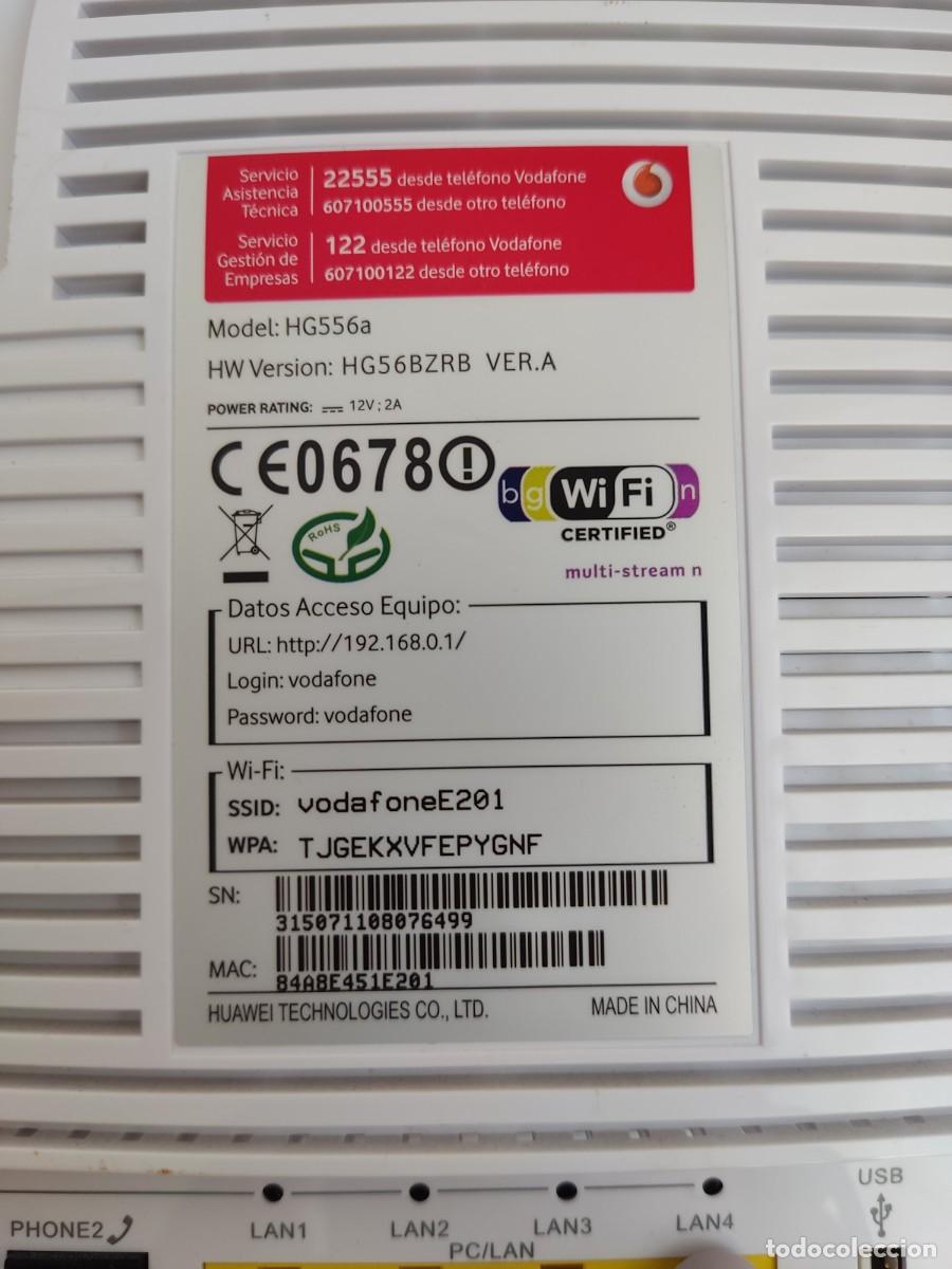 Segunda mano: ROUTER VODAFON MODELO HG556a HUAWEI - Foto 4