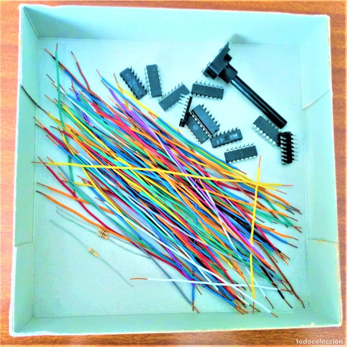 Segunda mano: POTENCI&Oacute;METRO - CHIPS - RESISTENCIAS - CABLES - Foto 1