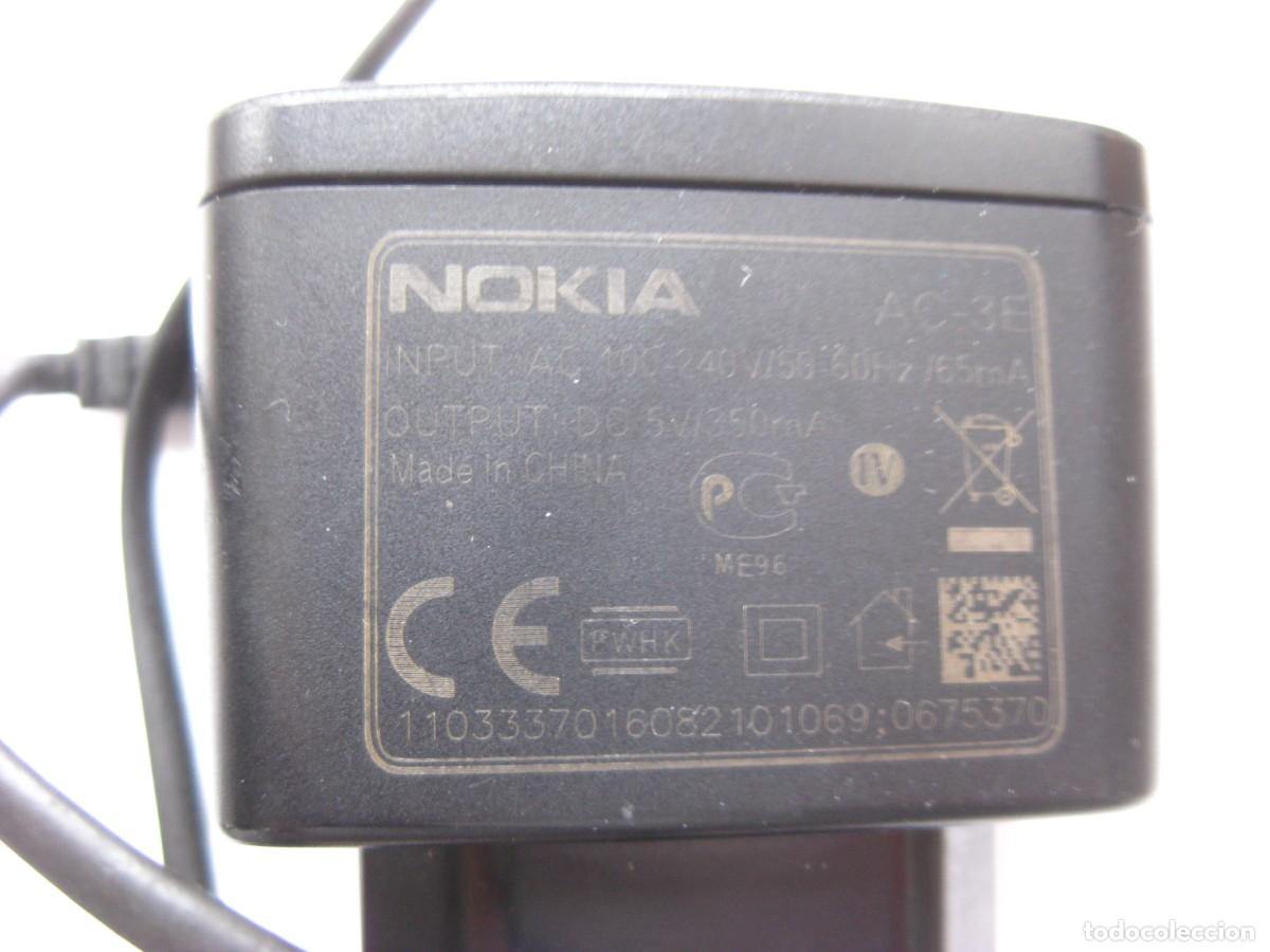Segunda mano: CARGADOR TELEFONO MOVIL NOKIA AC-3E - Foto 2