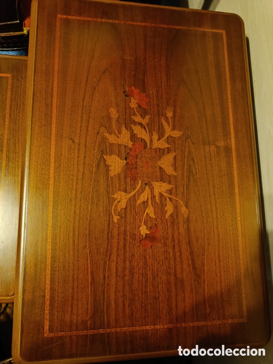 Segunda mano: Mesas auxiliares marqueter&iacute;a apilables - Foto 10