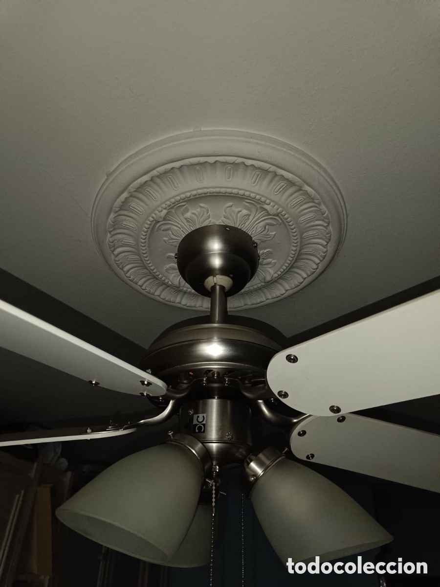 Segunda mano: Ventilador de techo con luz - Foto 3