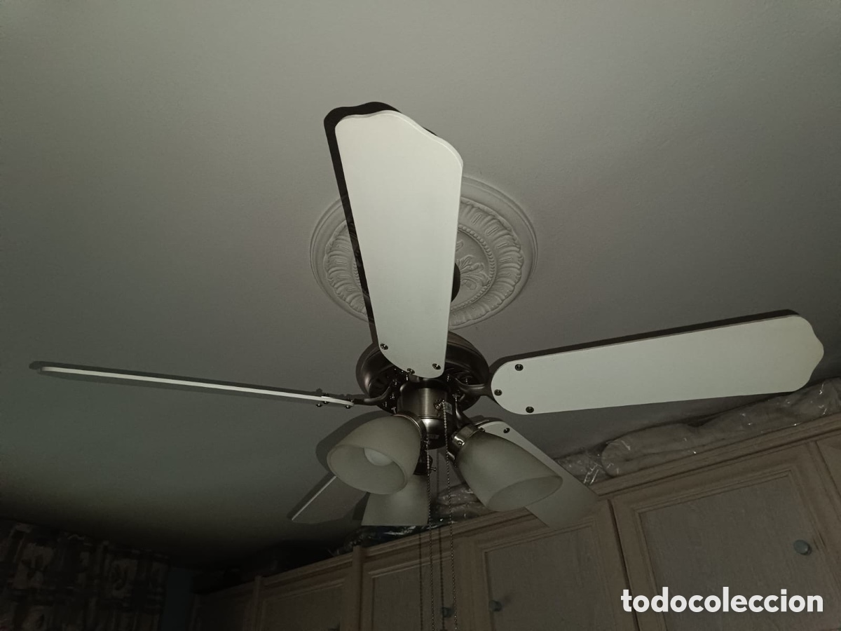 Segunda mano: Ventilador de techo con luz - Foto 5
