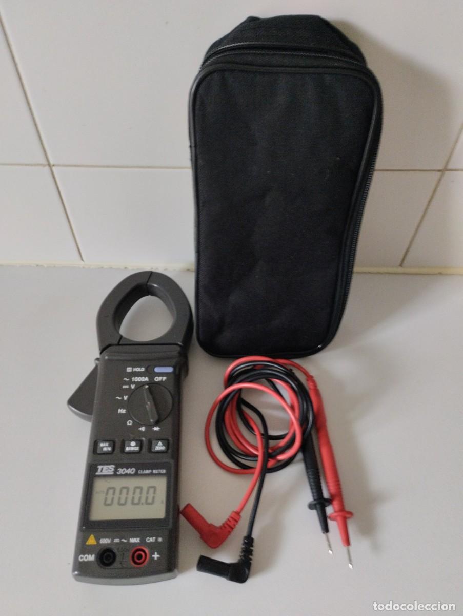 Segunda mano: Pinza Amperimetrica marca TES.modelo 3040 - Foto 3