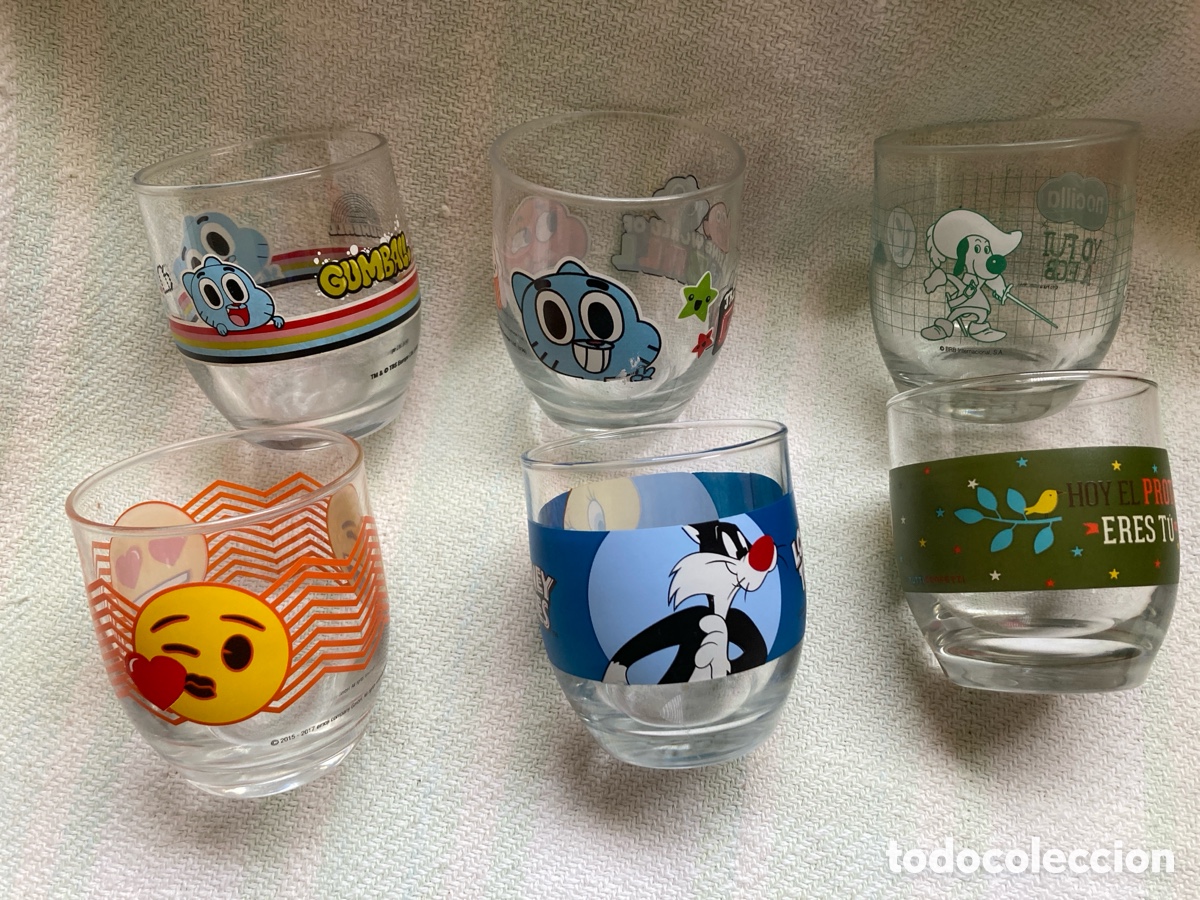 Segunda mano: 6 vasos colecci&oacute;n - Foto 2