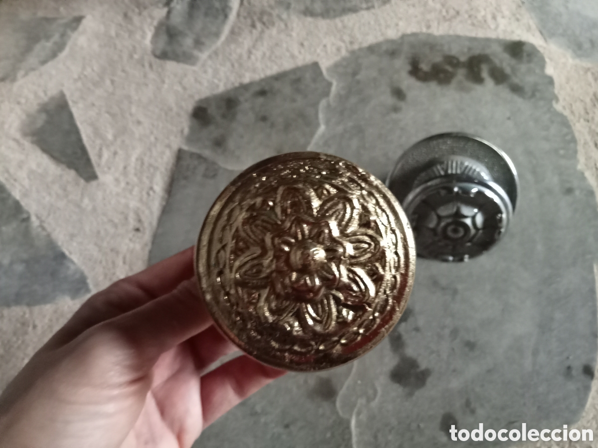 Segunda mano: Picaportes de puerta metal - Foto 3