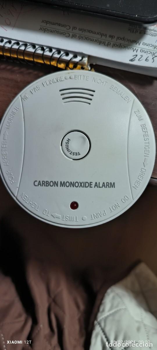 Segunda mano: ALARMA DETECTORA DE MON&Oacute;XIDO DE CARBONO - Foto 1