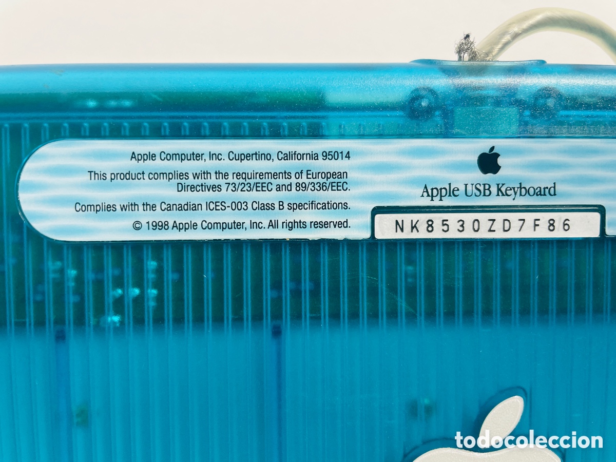 Segunda mano: Apple USB Keyboard Bondi Blue Design - Foto 7
