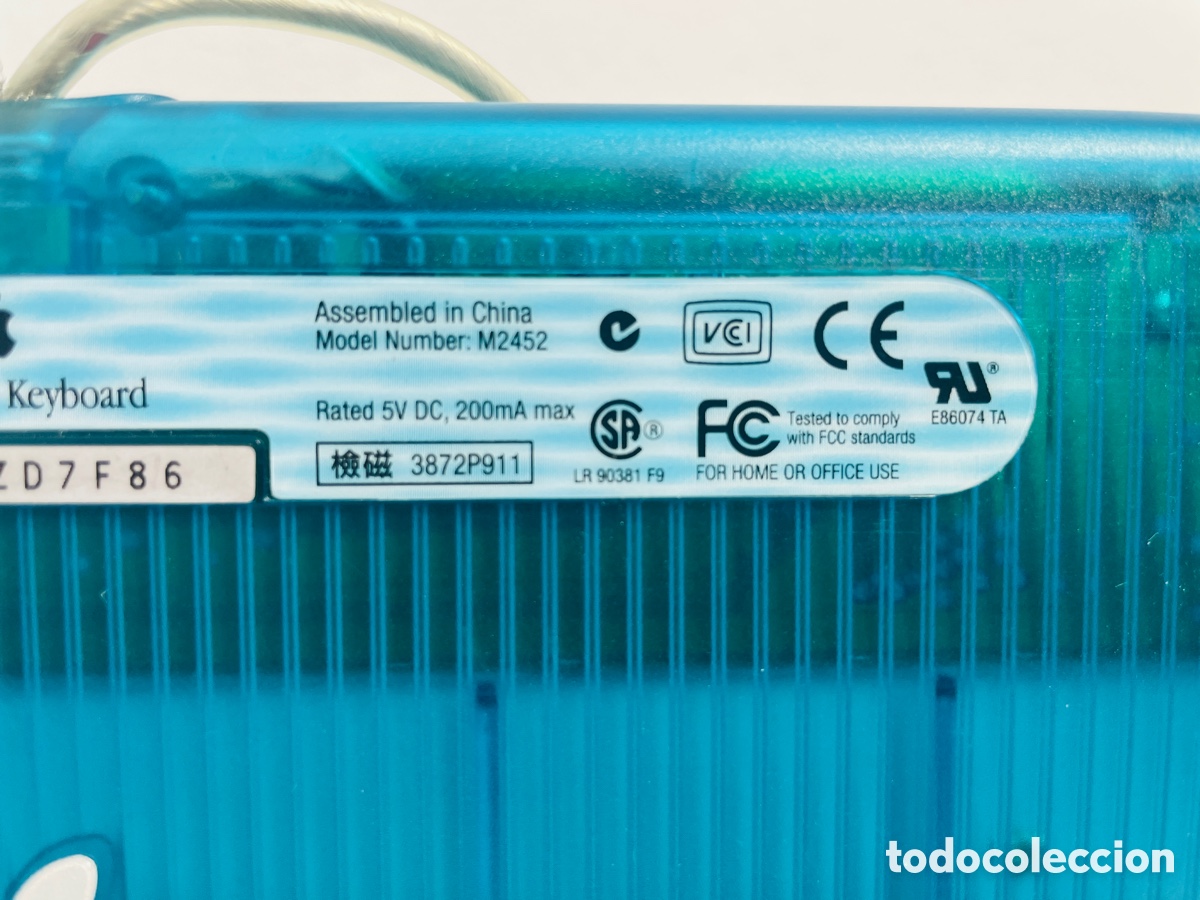 Segunda mano: Apple USB Keyboard Bondi Blue Design - Foto 8