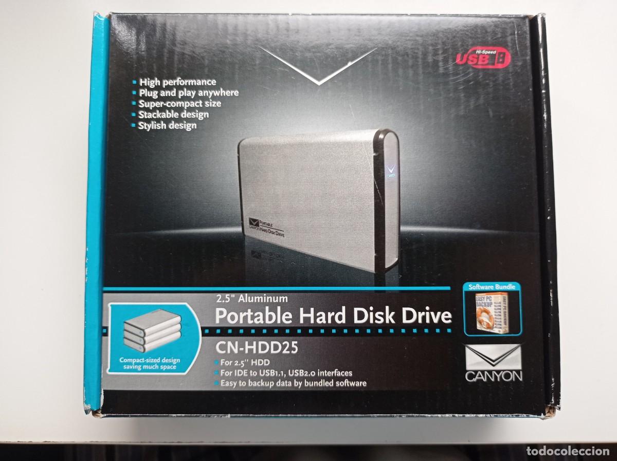 Segunda mano: Caja externa aluminio para disco IDE 25&rdquo; - Foto 1