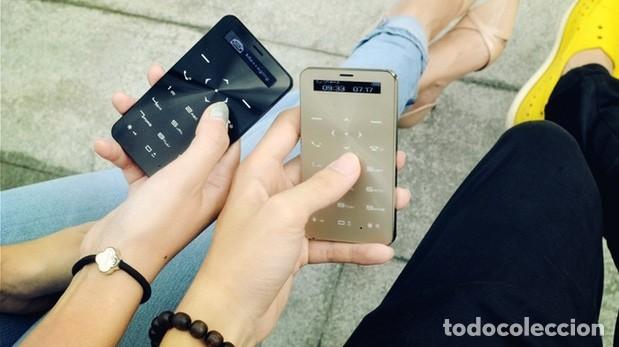 Segunda mano: Mini tel&eacute;fono m&oacute;vil azul GTStar Janus One - Foto 9