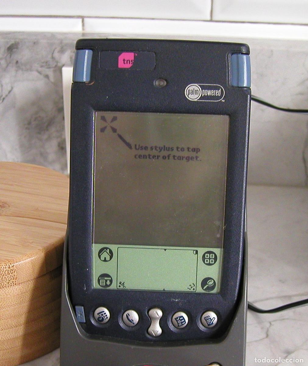 Segunda mano: TNS BARCODE SCANNER PDA PALM POWERED MODELO SPTI550 D&Eacute;CADA DE LOS 90 RETRO - Foto 2