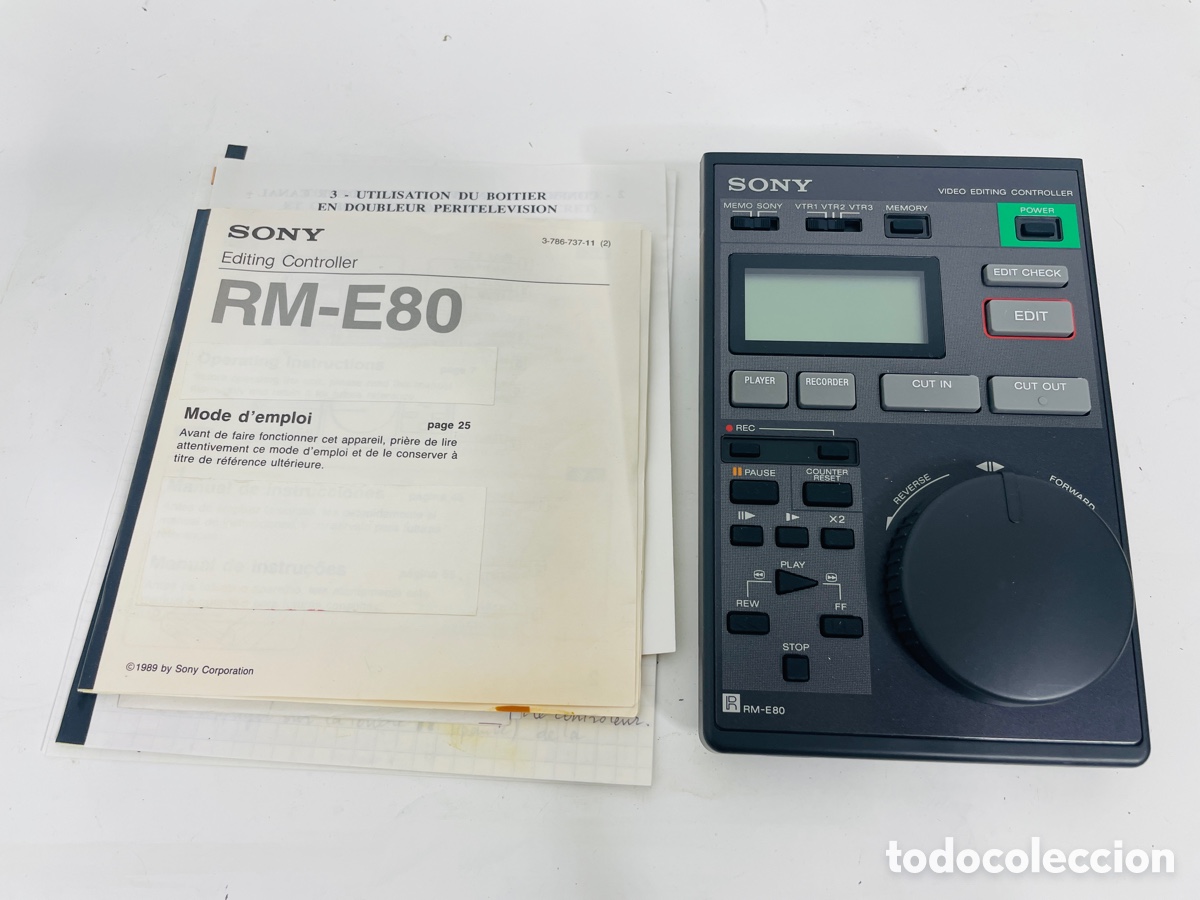 Segunda mano: Sony RM-E80 Video Editing Controller - Foto 9