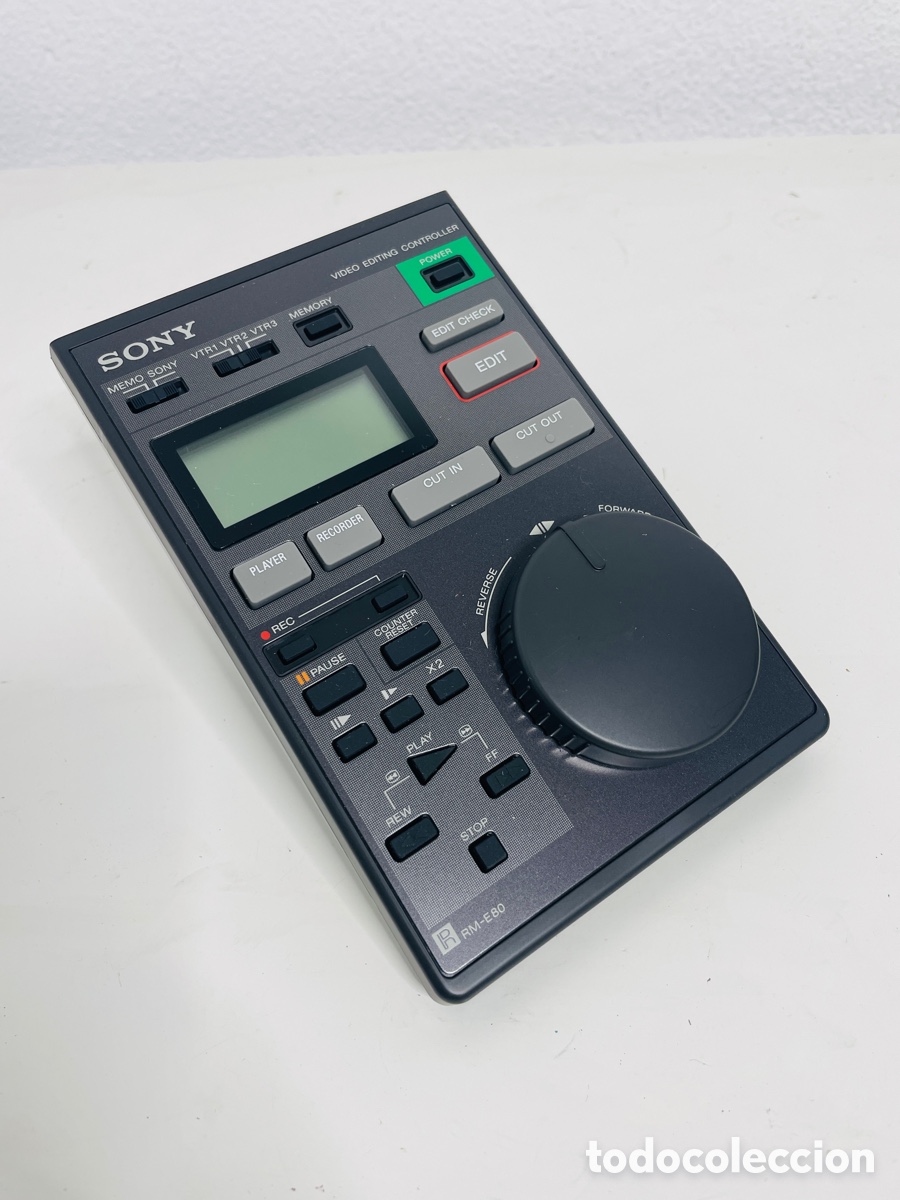 Segunda mano: Sony RM-E80 Video Editing Controller - Foto 1