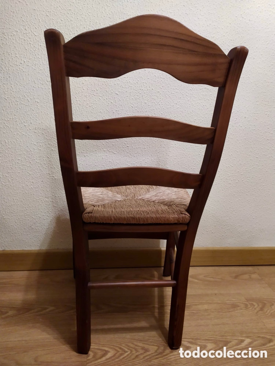 Segunda mano: Silla de madera pintada a mano - Foto 5