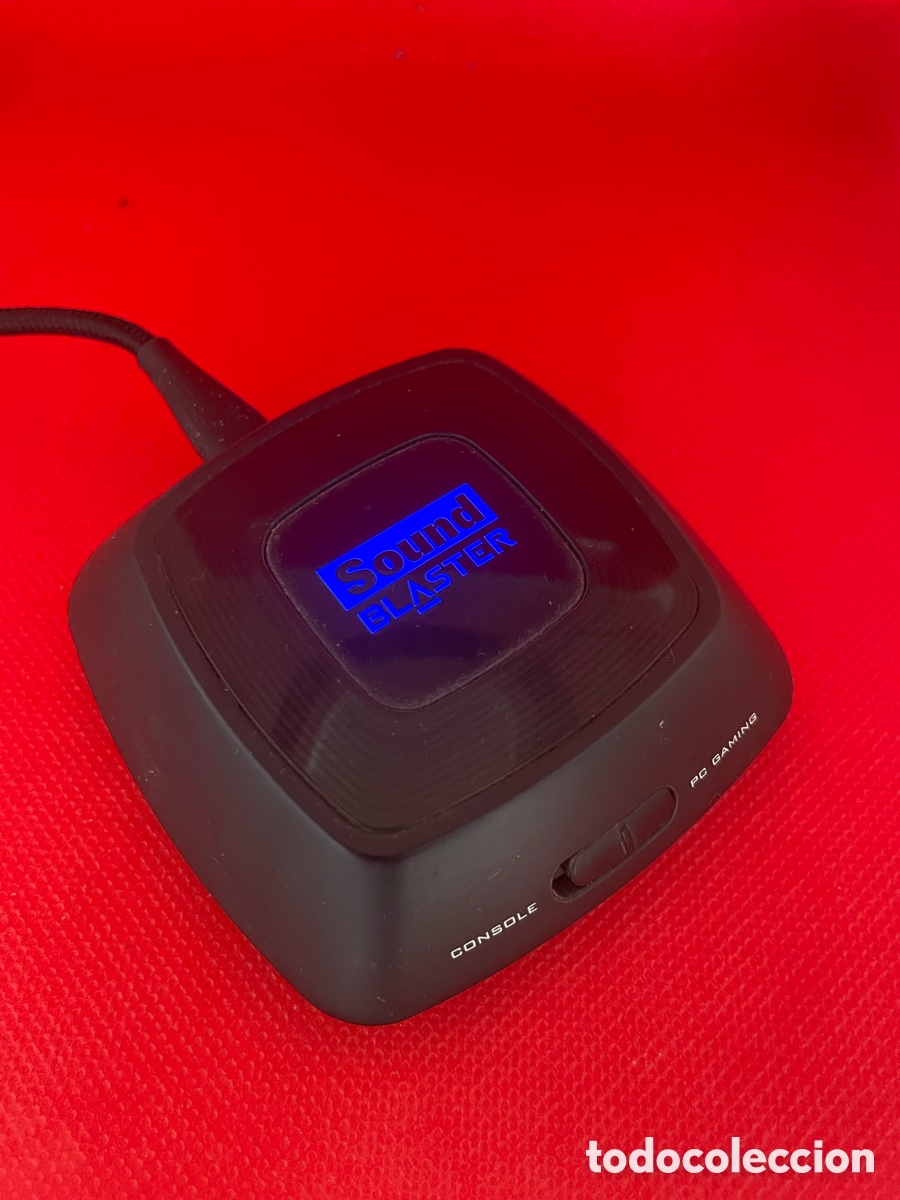Segunda mano: Receptor Base USB Soundblaster Auriculares 3D Omega Creative - Foto 1