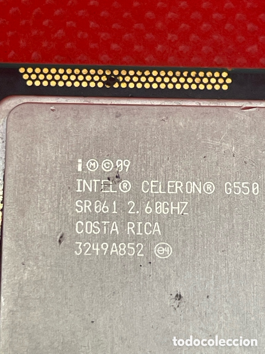Segunda mano: Microprocesador Intel Celeron G550 Socket 1155 - Foto 2