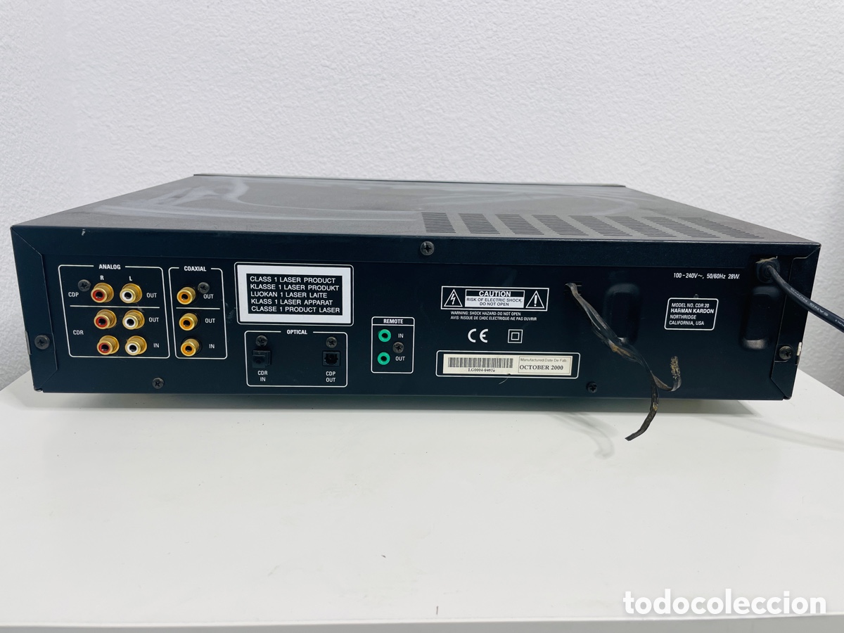 Segunda mano: Harman Kardon CDR 20 - Foto 10